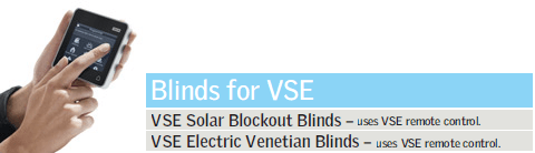 Blinds for VSE Remote Control