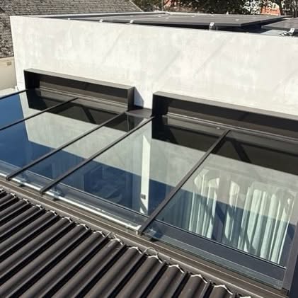 Interlock glazing belle skylights